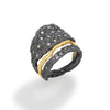 Magia! Black & Gold Diamond Ring