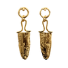 A Flint Holds Fire Dangle Earrings