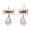 Baroque Pearl Drop Earhangers