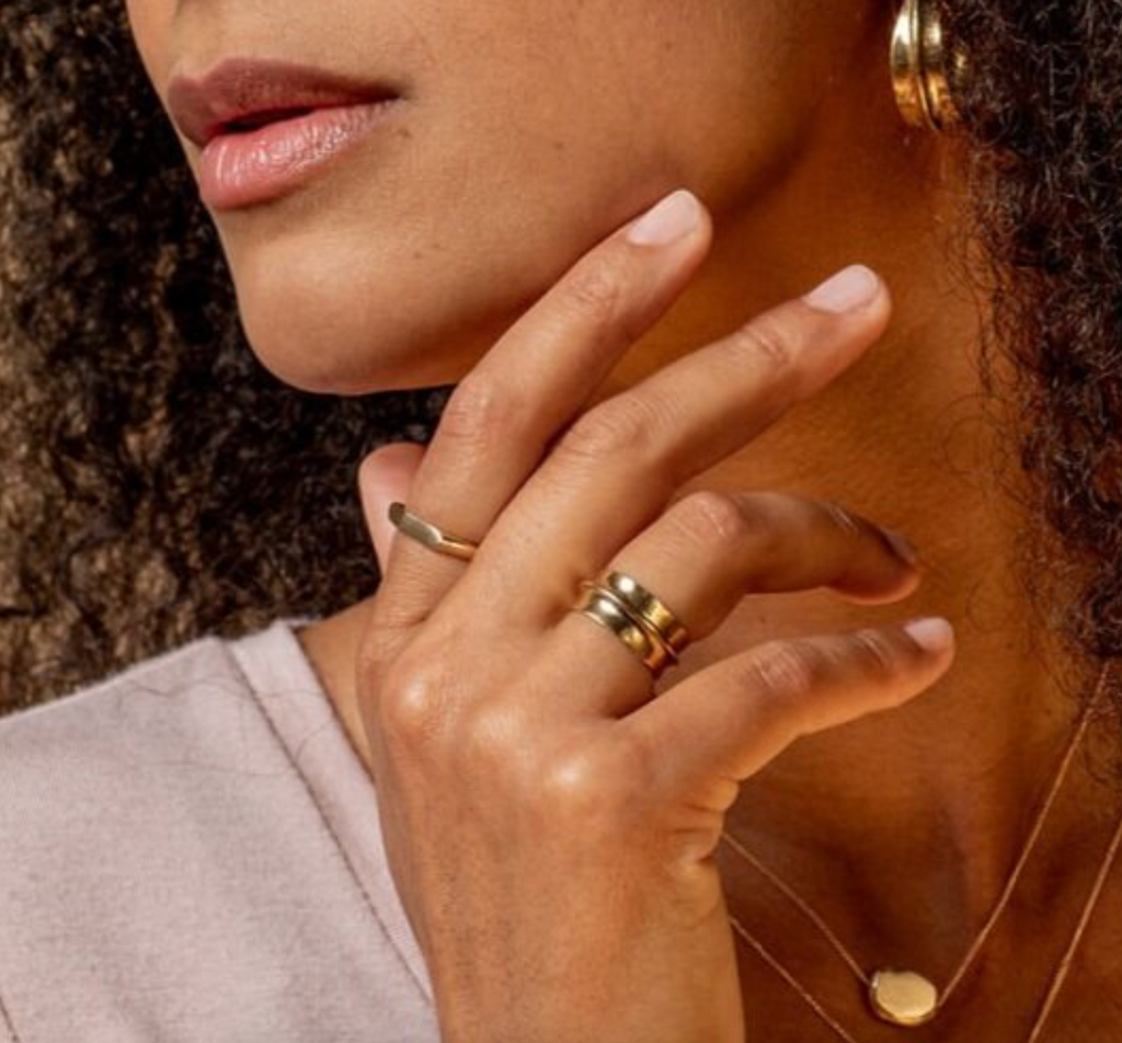 Sand Rings Sahara Sahara Ridge Ring, Silver – Mora Designer Jewelry