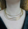 Arc III Necklace, Gold