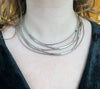 Arc III Necklace, Silver