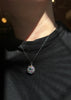 Encrusted Orb Sapphire Pendant