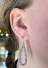 Teardrop Geode Earrings