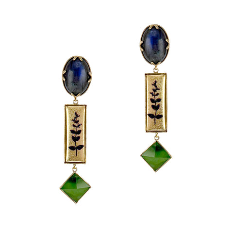 Narrow Silhouette Earrings
