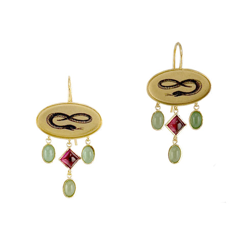 Serpent Rain Earrings