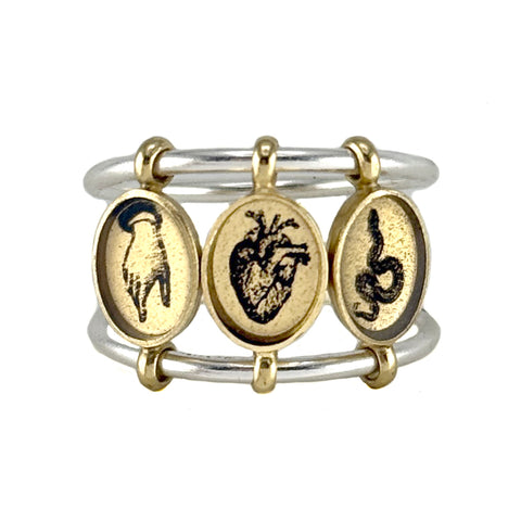 Multi Victorian Ring