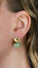 Hummingbird Earrings, Chalcedony