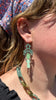 3pc Silhouette Dangles, 3 Greens