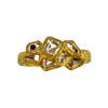 Square & Kite Diamond Cluster Ring