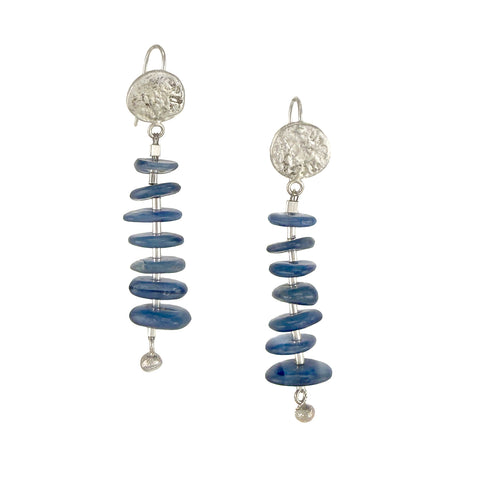 Kyanite Dew Drop Earrings