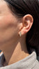 Inverted Diamond Stud Earrings