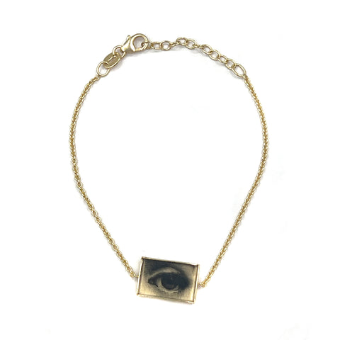 Rectangle Lovers' Eye Bracelet