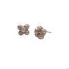 Pearl Cluster Earrings, Pink