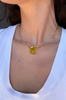 Essence of Light Lemon Topaz Necklace