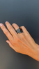 Essence of Light Silver Ring