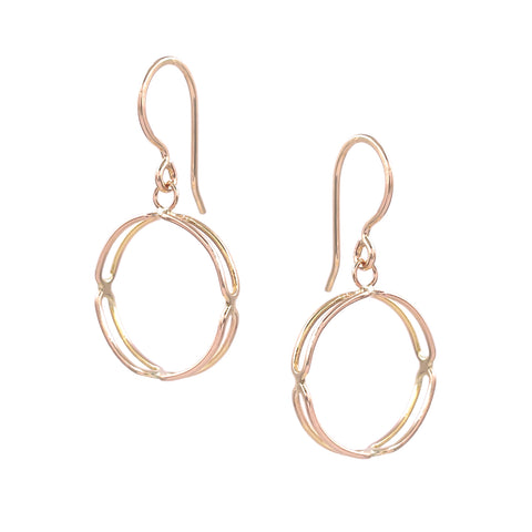 Gold Link Hoop Hooks