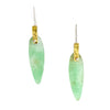 Chrysoprase Bridle Bit Earrings