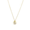 Diamond Slice Pendant Necklace