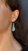 Larimar Bridle Bit Earrings