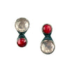 Gem Flip Studs, Pinks