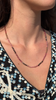 Hand Knotted Tourmaline and Gold Necklace