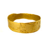 Woven Canyon Etched Bangle, Wide, Small