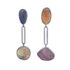 Linked Sapphire Earrings