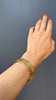 Woven Canyon Etched Bangle, Wide, Small
