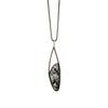 Frame Pendant, Tourmalated Quartz