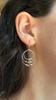 Trinity Hook Earrings, Tourmaline