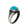Turquoise Engraved Ring