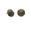 Crossover Cone Stud Earrings