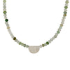 Aventurine Shield Necklace