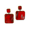 XL G-Flat Dangles, Red
