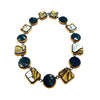 Reversible Mix Cut Gem Collection Necklace
