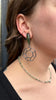 Portal Earrings, Serpentine