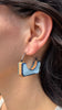 Reversible Arc Hoops, Blue