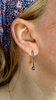 Mini Link Kyanite Teardop Earrings