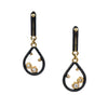 Teardrop Diamond Dangle Earrings