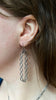 Gridded Oval Earrings