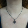 Agate Lariat Necklace