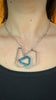 Intersecting Geodes Necklace