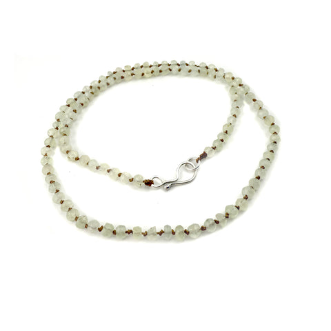 Prehnite Strand Necklace