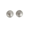 Etched Disc Studs, Silver