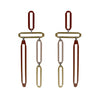 Long Link Max 03 Earrings, Desert