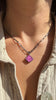 Cobalto Lariat Necklace