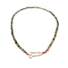 Turquoise and Cast Clasp Necklace