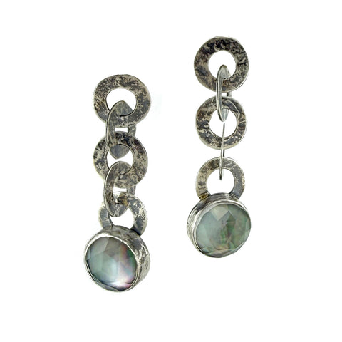 Washer Links, Tahitian Mother of Pearl