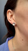 Etched Disc Studs, Silver
